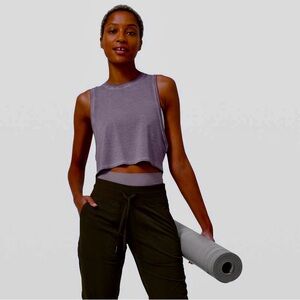Lululemon Cut Back Crop Tank